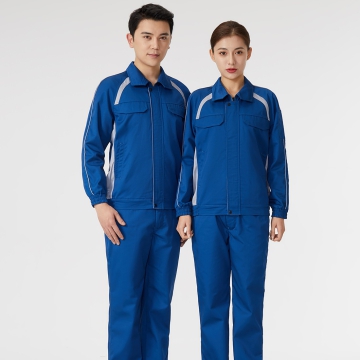 深藍(lán)春秋工作服AC2204-2